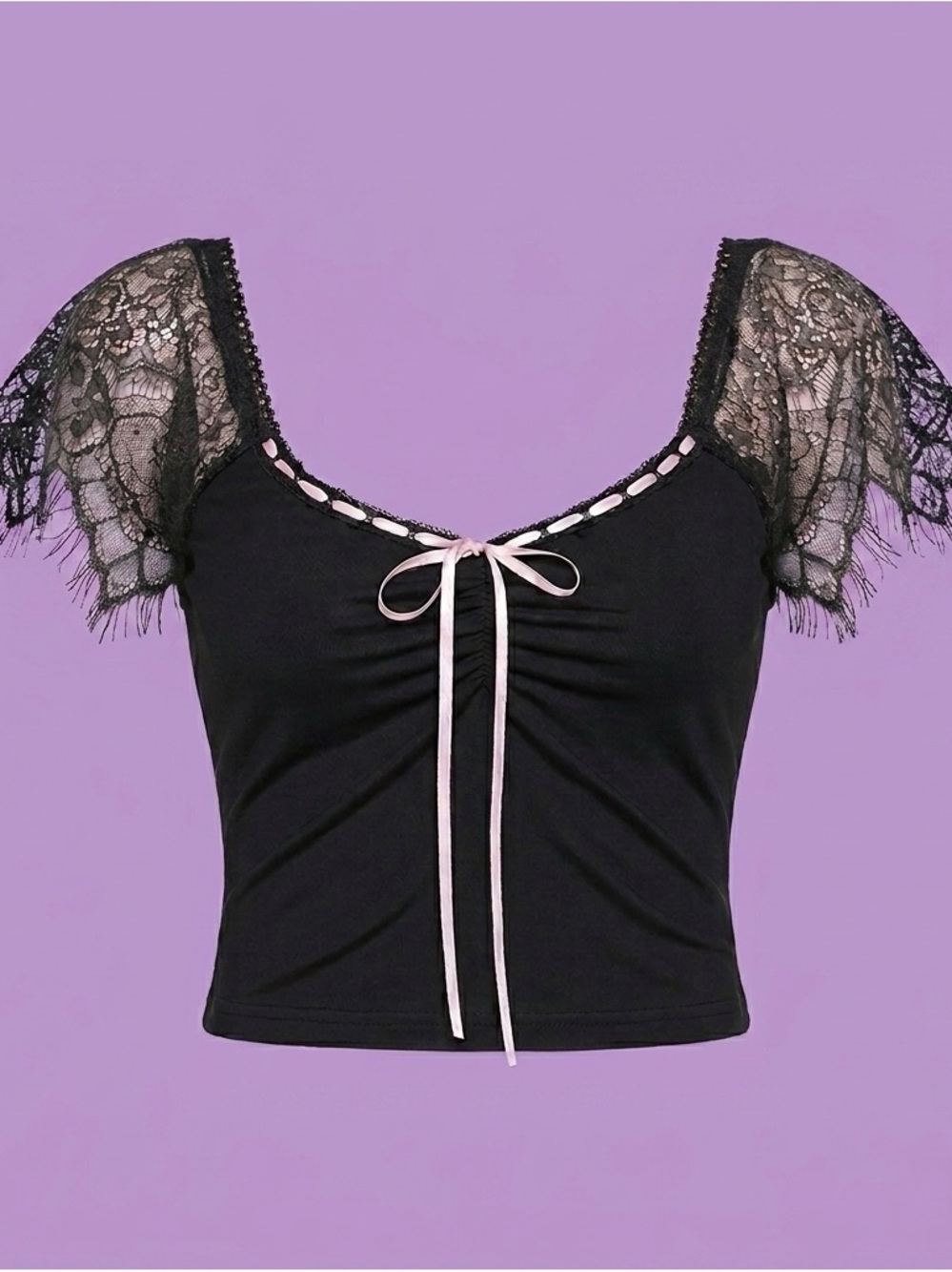 Widow x Dolls Kill - Enchanted Marionette Lace Top